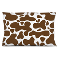 Cowhide Brown Dog Bed
