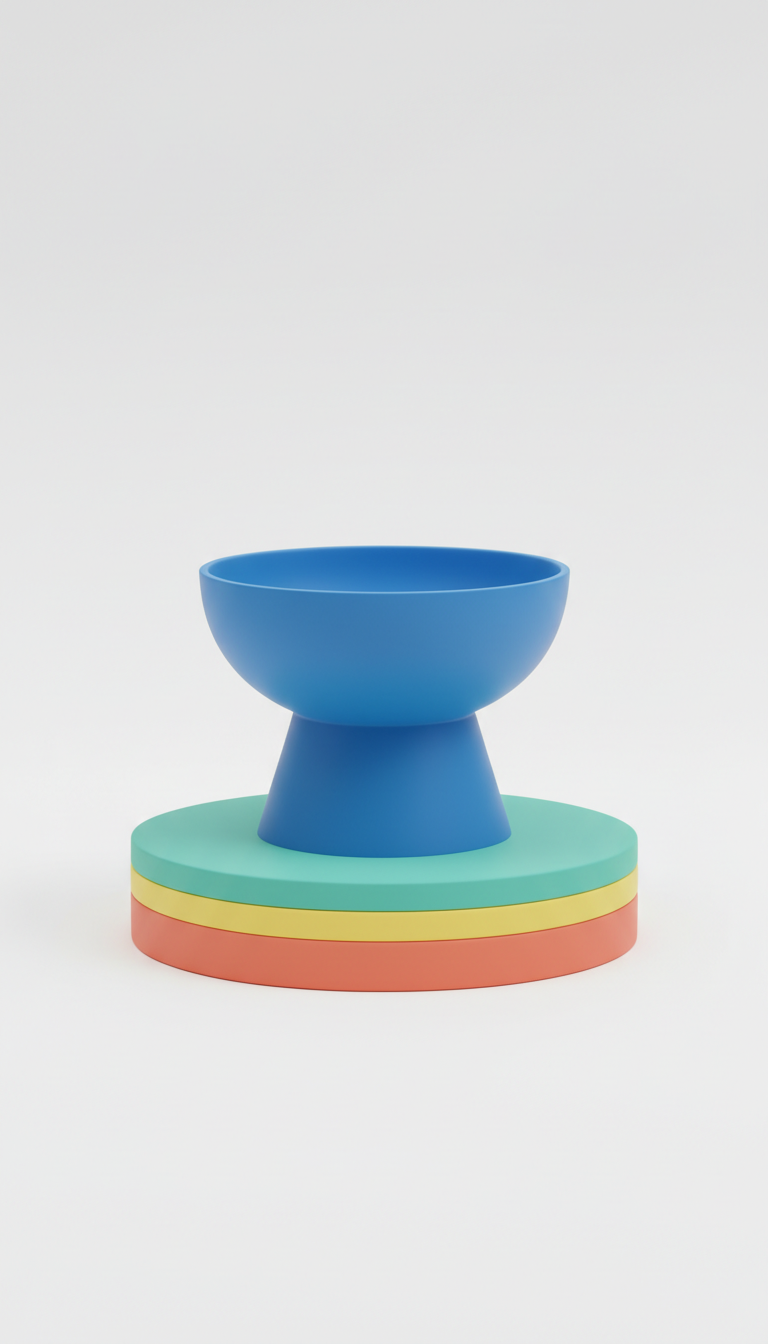 Elevated Silicone Pet Bowl