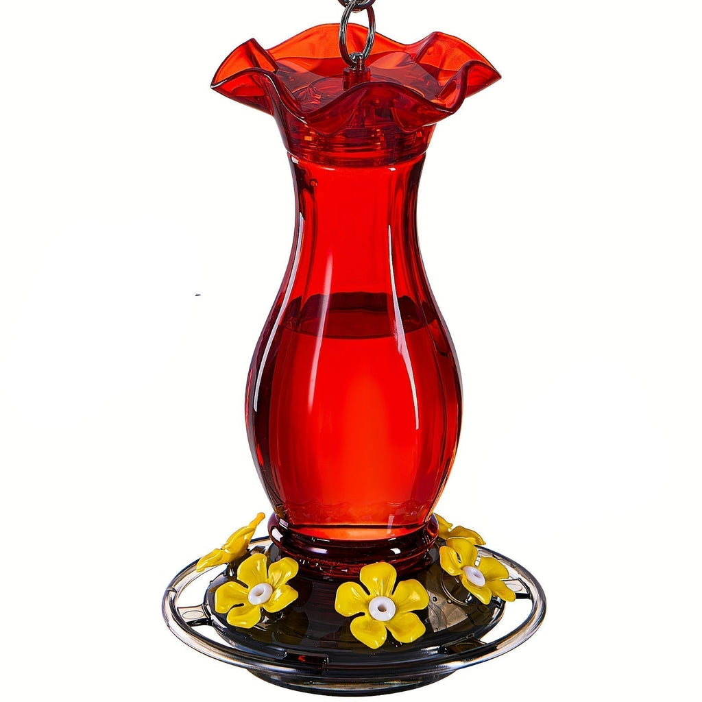 Ant-Moat Hummingbird Feeder With 6 Feeding Ports