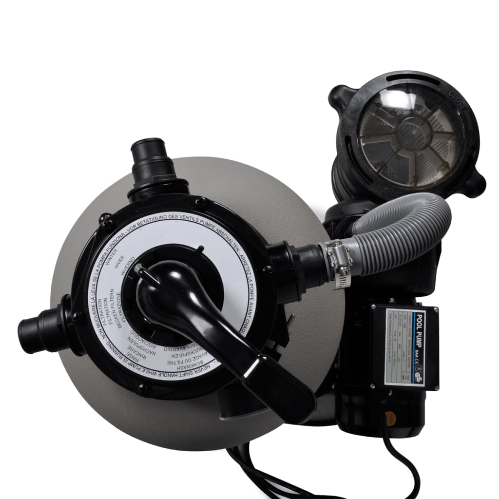 NNEVL Sand Filter Pumps 2 pcs 600 W 17000 l/h