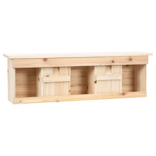 NNEVL Sparrow House with 5 Rooms 68x15x21 cm Firwood