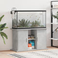 Vidaxl Aquarium Cabinet Concrete Grey 101x41x58 cm Engineered Wood