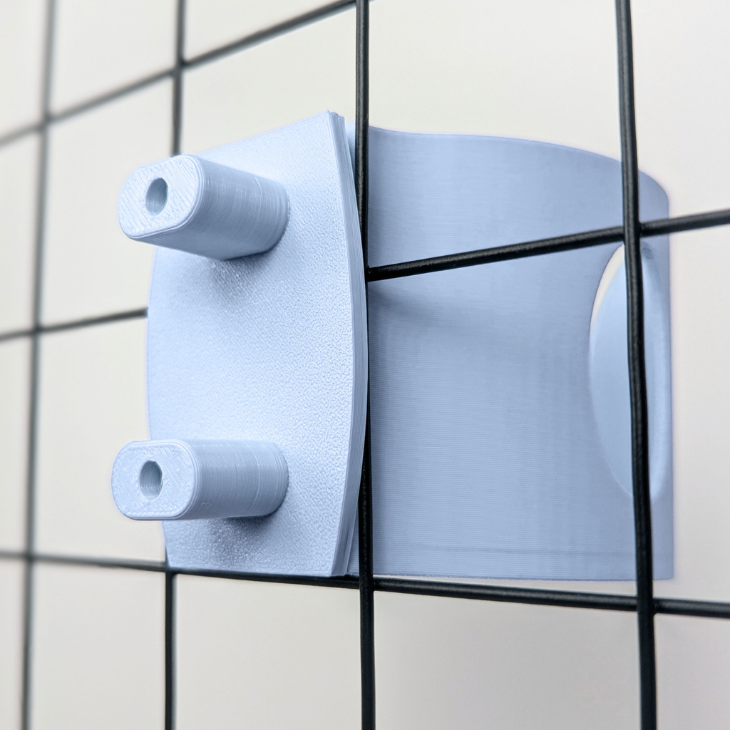 Guinea Pig Bottle Holder Duo Pack – Pastel Blue | 2x No-Wire | Made in Britain