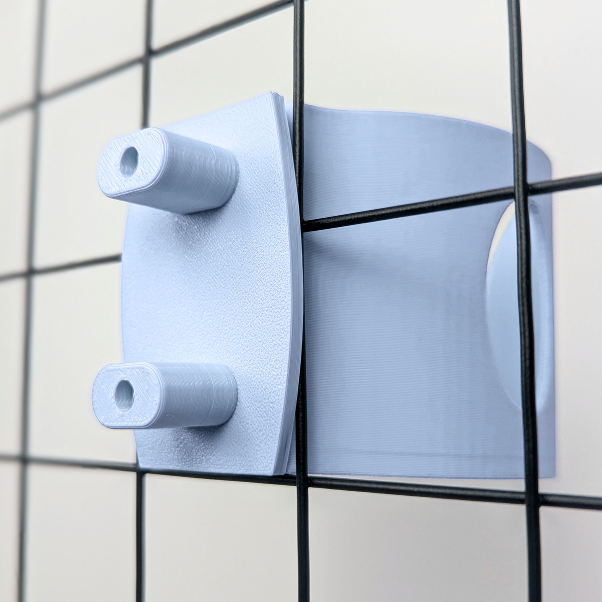 Guinea Pig Bottle Holder Duo Pack – Pastel Blue | 2x No-Wire | Made in Britain