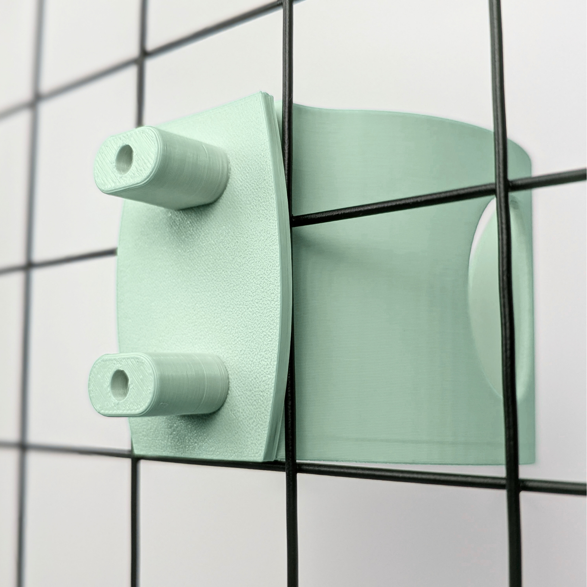 Guinea Pig Bottle Holder Duo Pack – Pastel Green | 2x No-Wire | Made in Britain