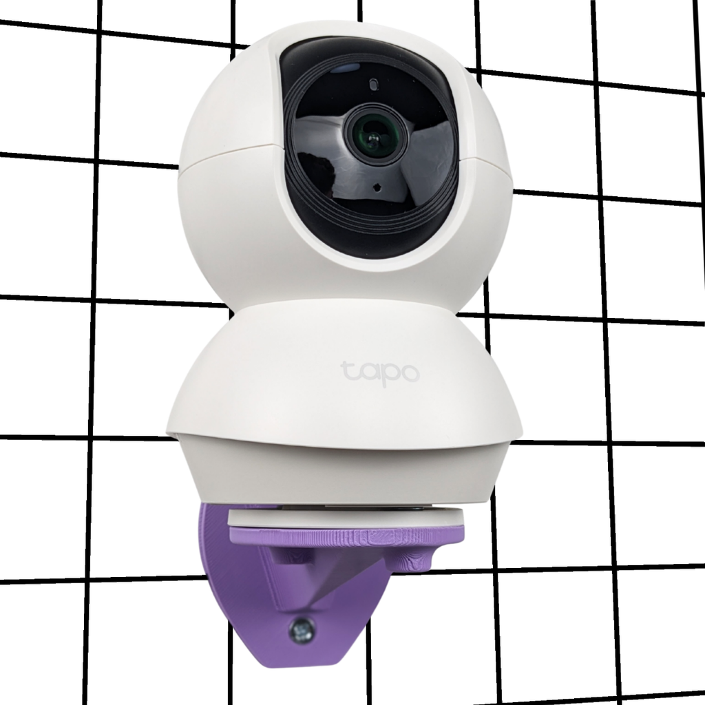 Tapo Camera Cage Mount for Guinea Pigs & Small Pets – Pastel Purple | Made in Britain