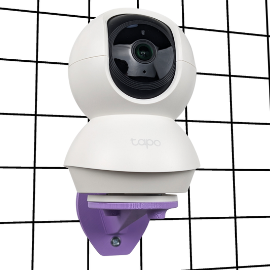 Tapo Camera Cage Mount for Guinea Pigs & Small Pets – Pastel Purple | Made in Britain