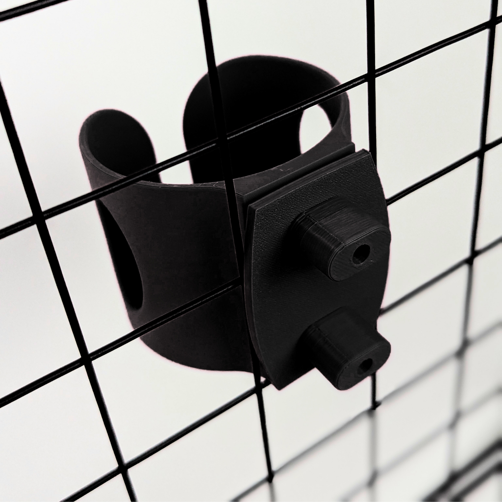 Guinea Pig Bottle Holder Duo Pack – Jet Black | 2x No-Wire | Made in Britain