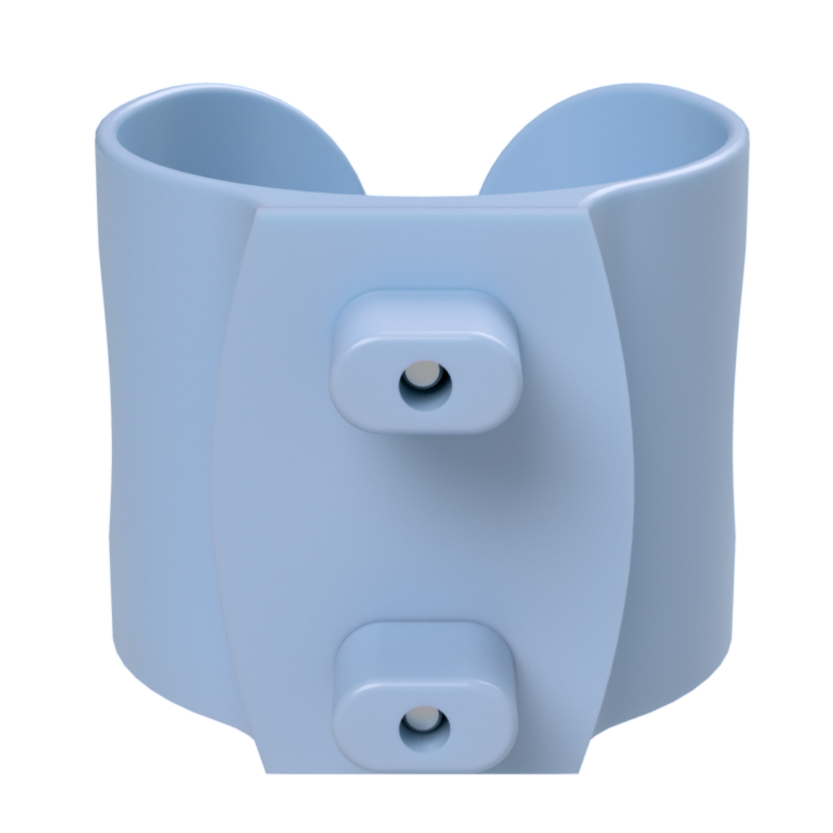 No-Wire Guinea Pig & Rabbit Water Bottle Holder – Pastel Blue | Made in Britain