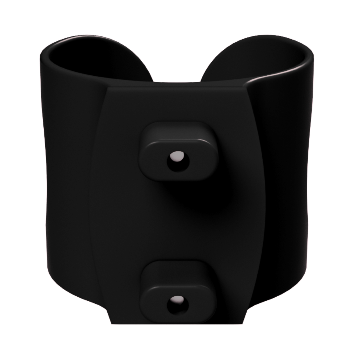 No-Wire Guinea Pig & Rabbit Water Bottle Holder – Jet Black | Made in Britain