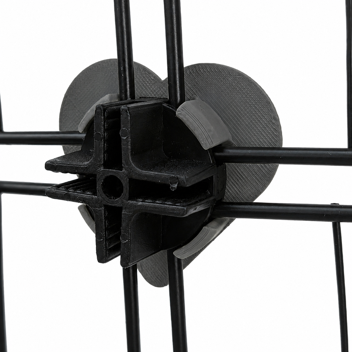 Decorative Cage Connector – Jet Black | Kavee, Ozzy & C&C Cage | Made in Britain