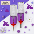 Guinea Pig Bottle Holder Duo Pack – Electric Purple | 2x No-Wire | Made in Britain