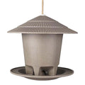 Earthy Deluxe Round Bird Feeder - Straw (21.8cm)