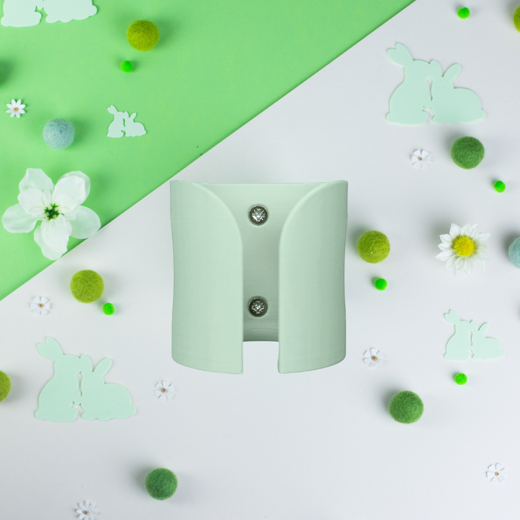 Guinea Pig Bottle Holder Duo Pack – Pastel Green | 2x No-Wire | Made in Britain