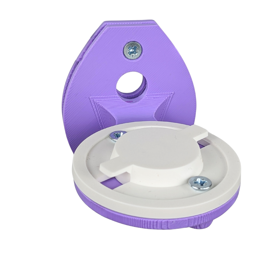 Tapo Camera Cage Mount for Guinea Pigs & Small Pets – Pastel Purple | Made in Britain