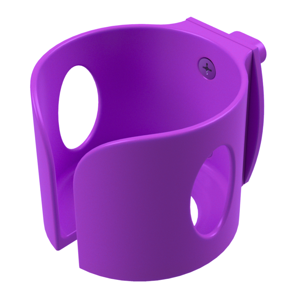 Guinea Pig Bottle Holder Duo Pack – Electric Purple | 2x No-Wire | Made in Britain