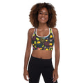 Taco Pawty Padded Sports Bra